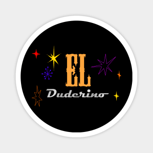 El Duderino (transparent) Magnet